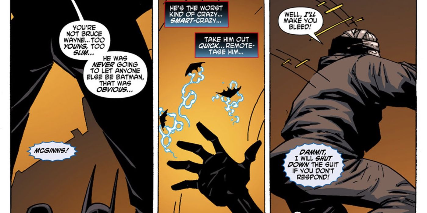 Batman Beyond reveals that Bruce Wayne is a terrible mentor.