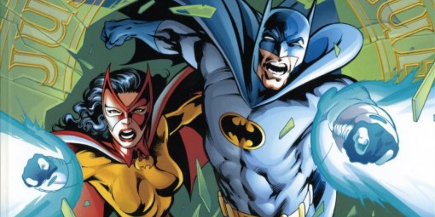 Batman and Batwoman attack in JLA The Nail comic book.