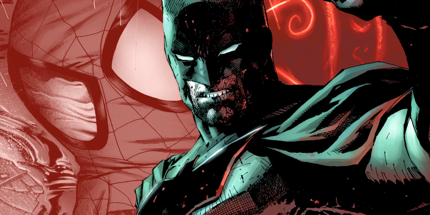 Batman damned ultimatum spider-man marvel dc