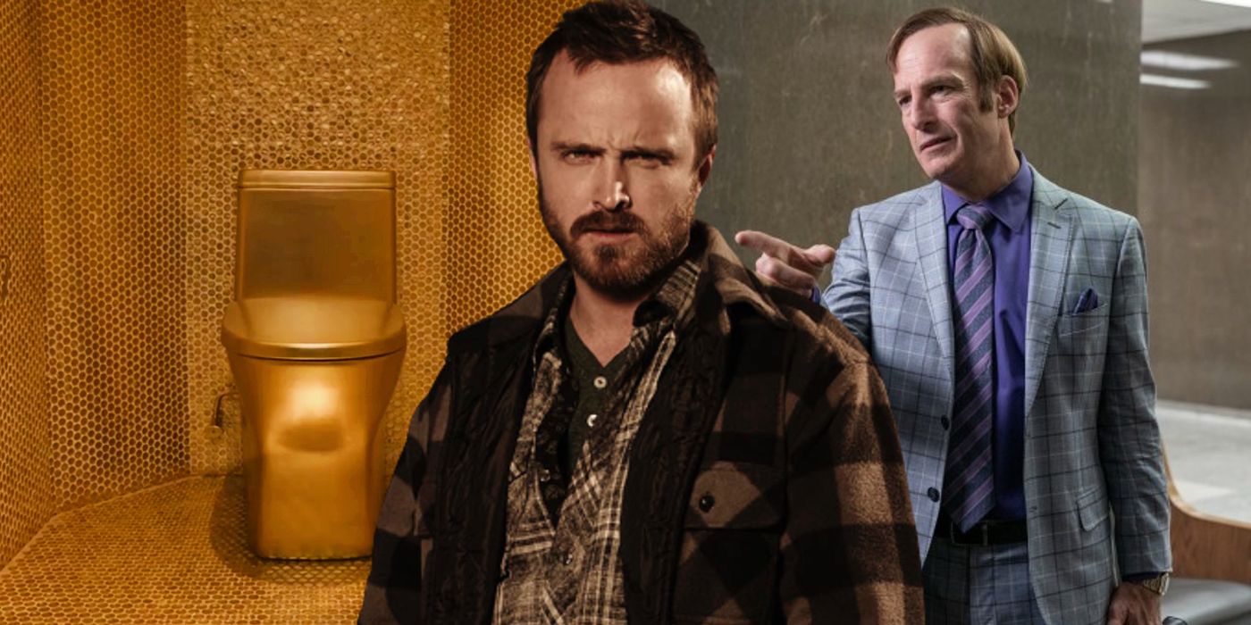 Better Call Saul Goodman house and Jesse in Breaking Bad
