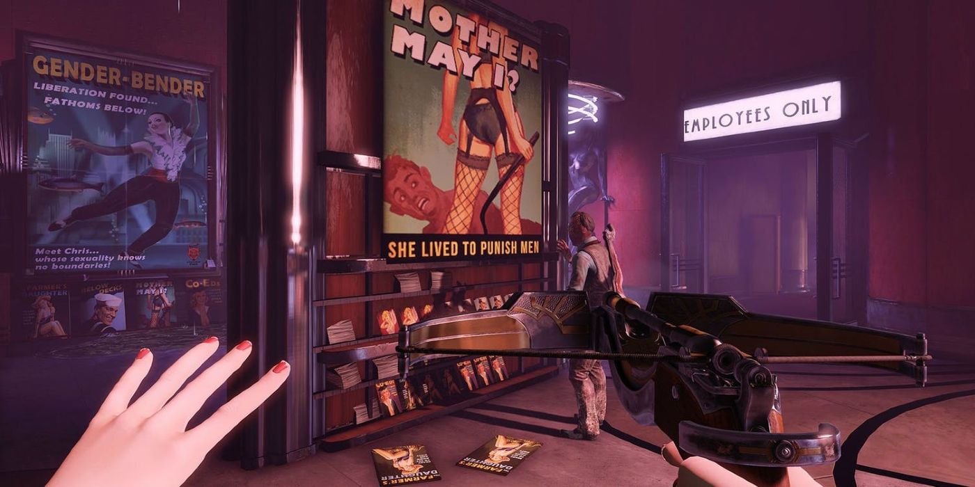 Gameplay from the FPS video game Bioshock Infinite Burial At Sea Part 2.