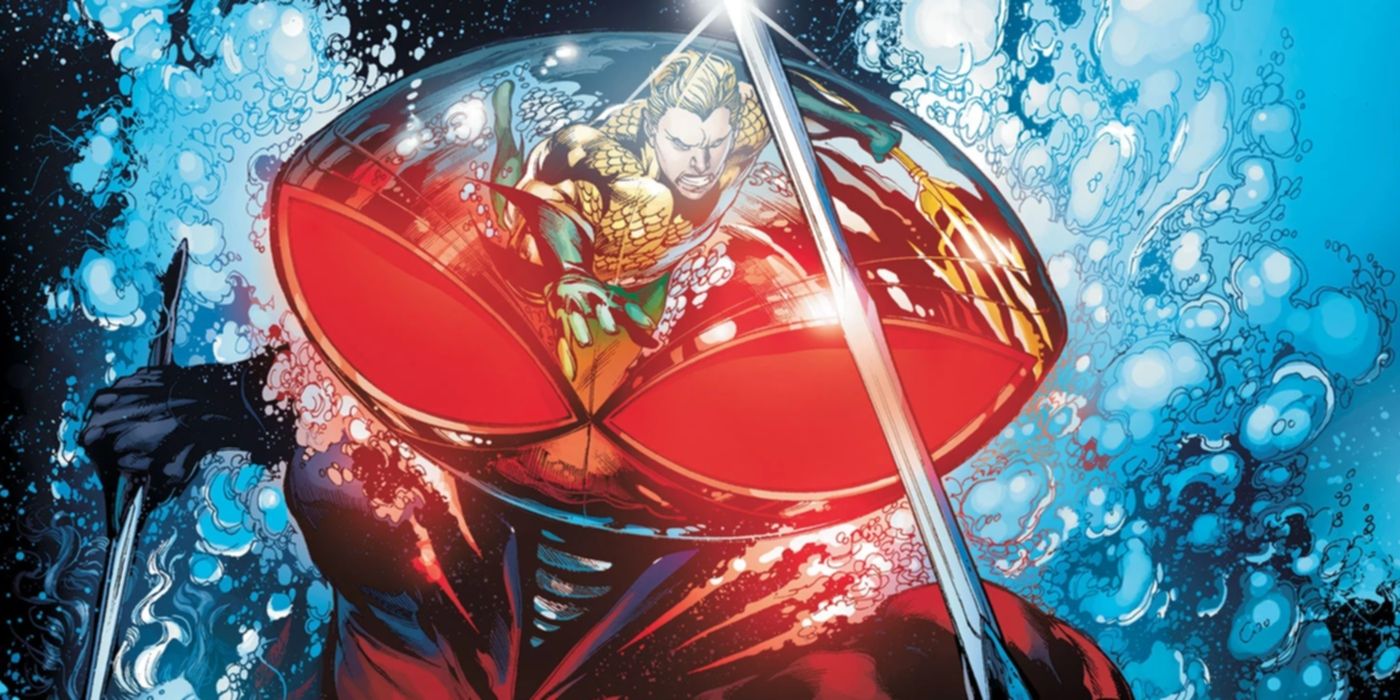 Black Manta and Aquaman DC Comics
