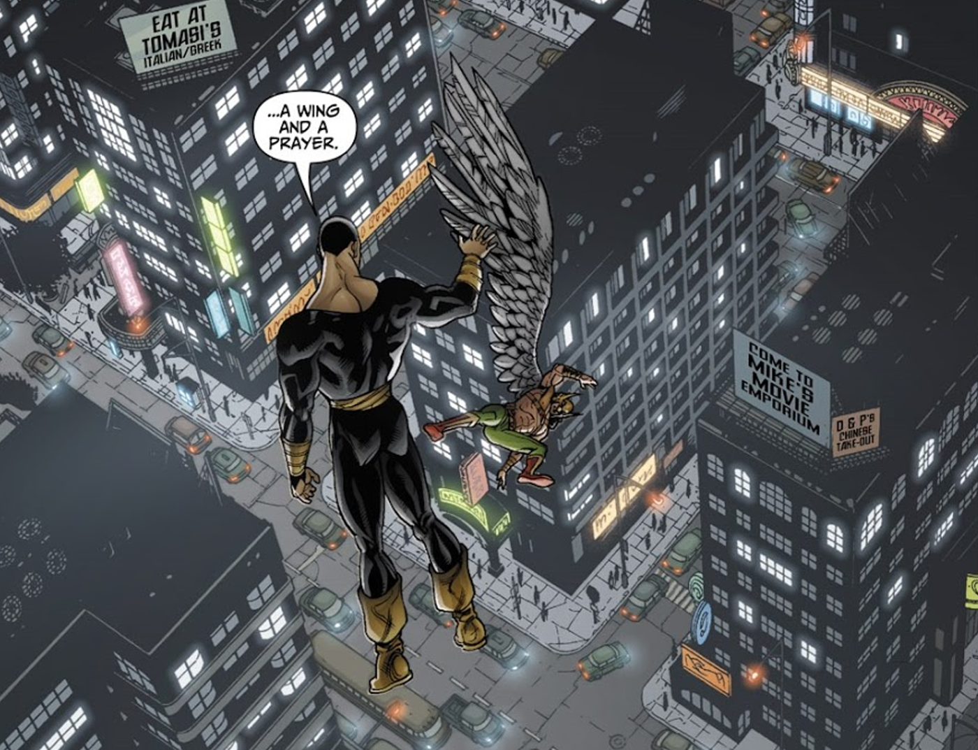 Black adam vs hawkman winner comics