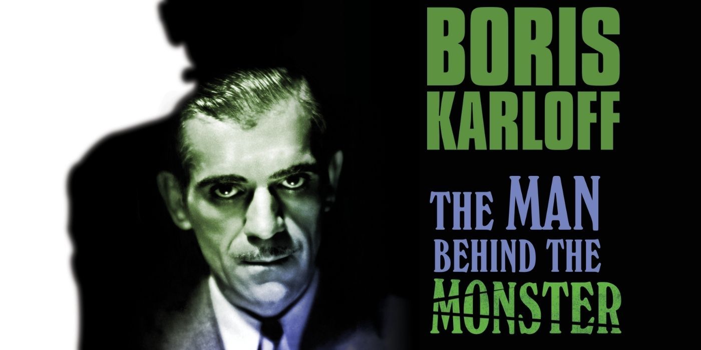 Poster for the documentary Boris Karloff The Man Behind The Monster.
