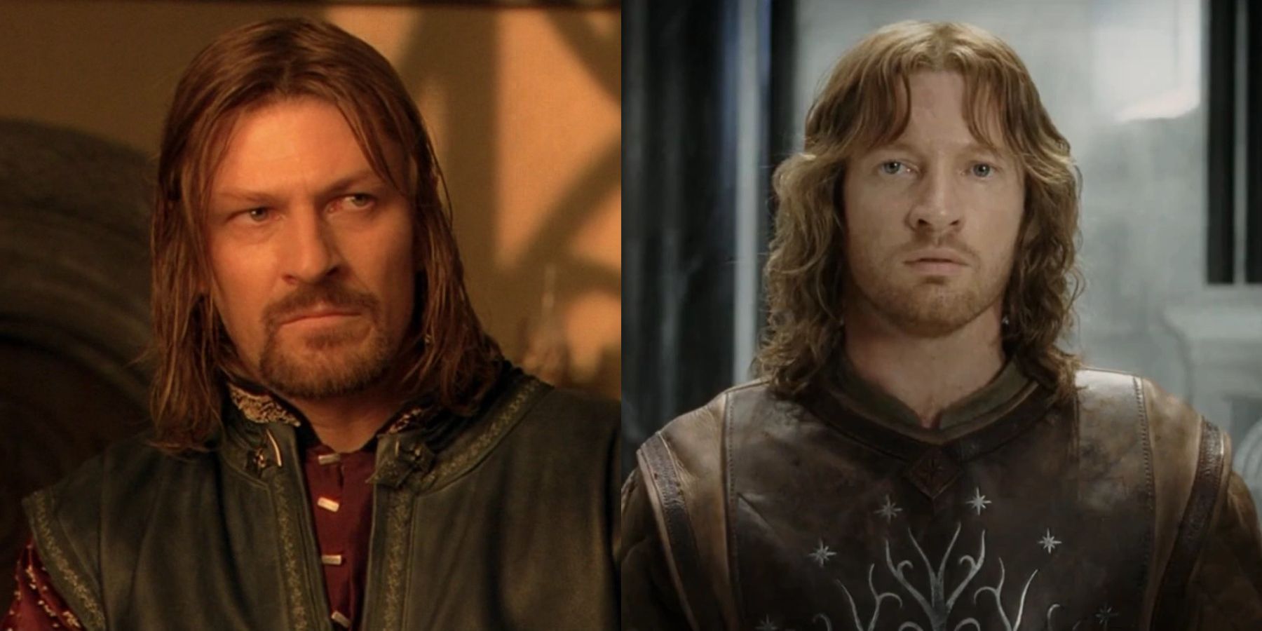 Boromir at Rivendell and Faramir at Minas Tirith in Lord of the Rings