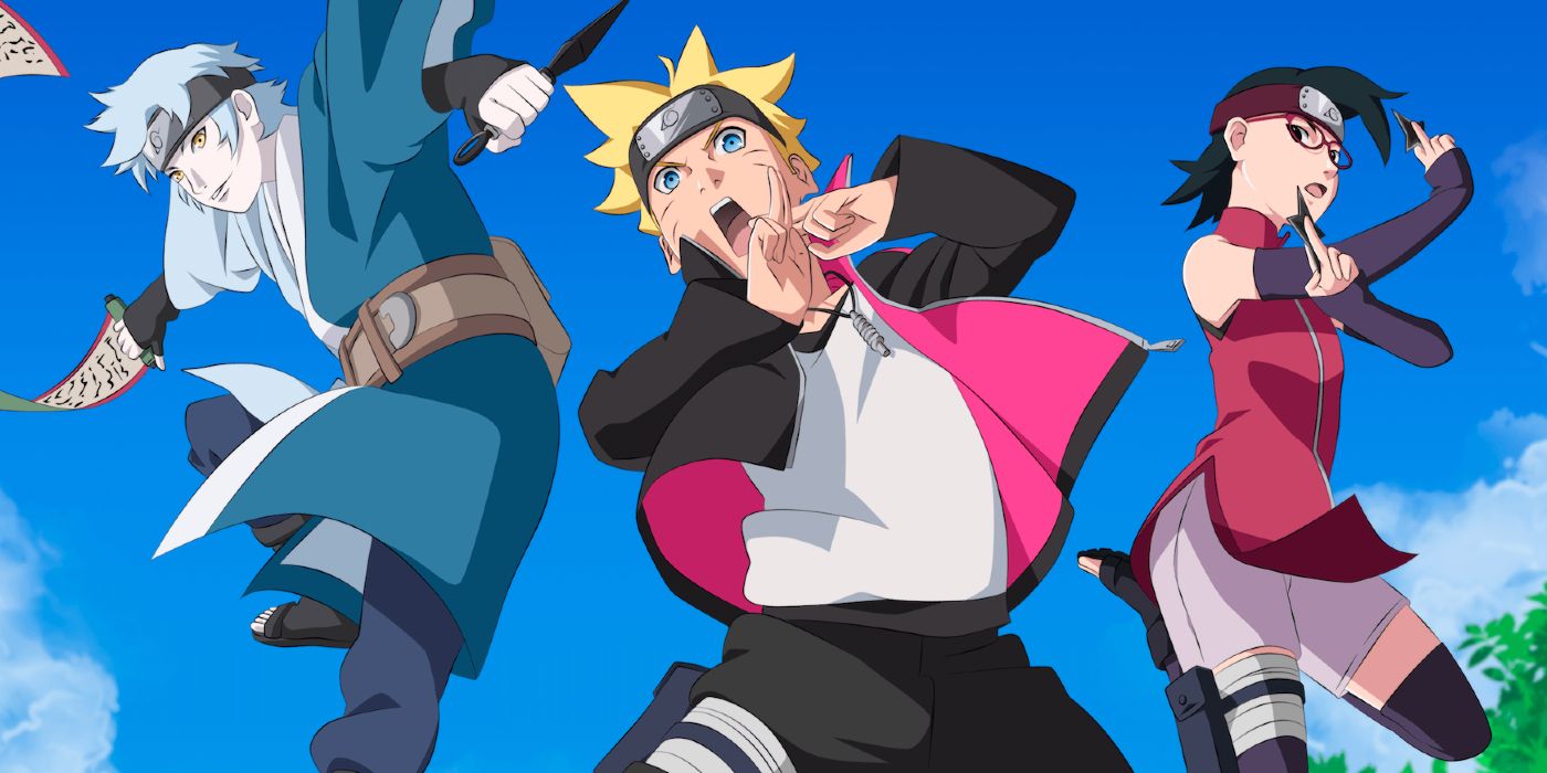 Boruto team 7 mitsuki sarada featured