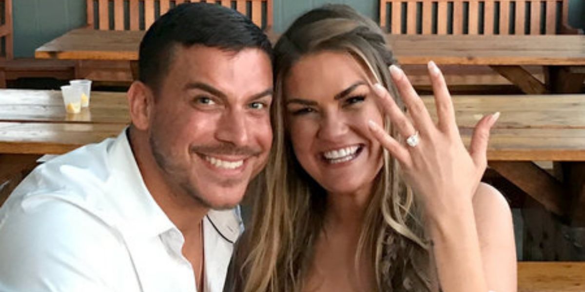 Brittney Cartwright &amp; Jax Taylor showing off engagement ring