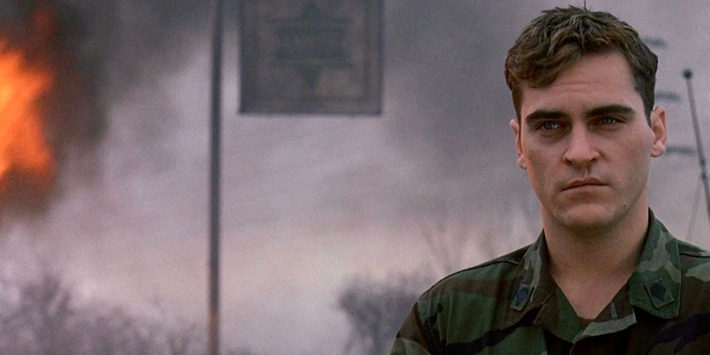 Joaquin Phoenix in buffalo Soldiers