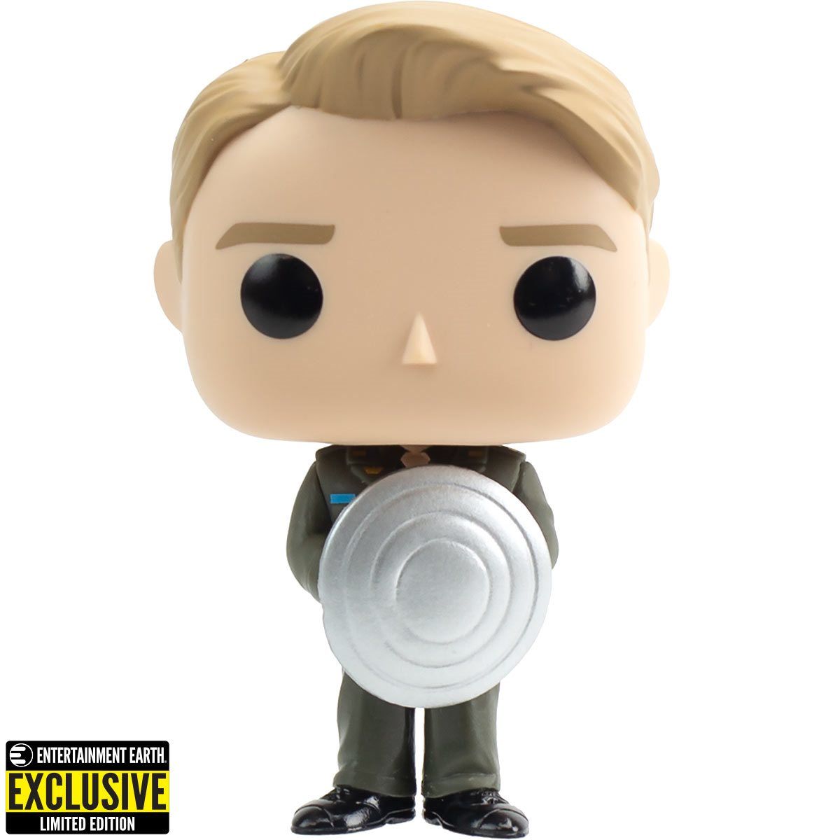 Captain America with Prototype Shield Pop! Vinyl Figure - Entertainment Earth Exclusive