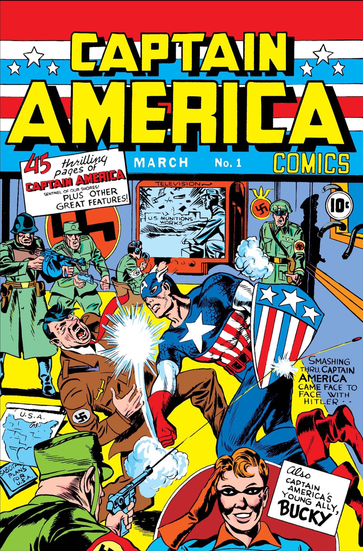 The First Issue of Captain America