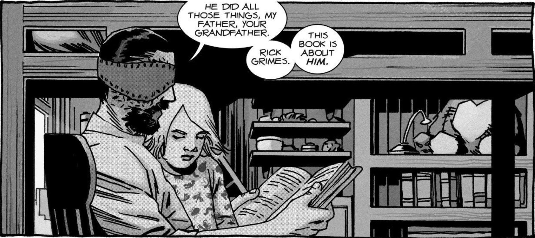 Carl Grimes Final Words Walking Dead Image Comics