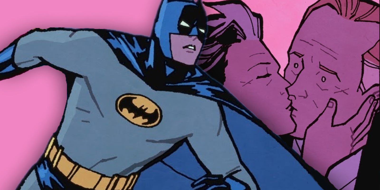 Catwoman has a romance with someone else that is not Batman.