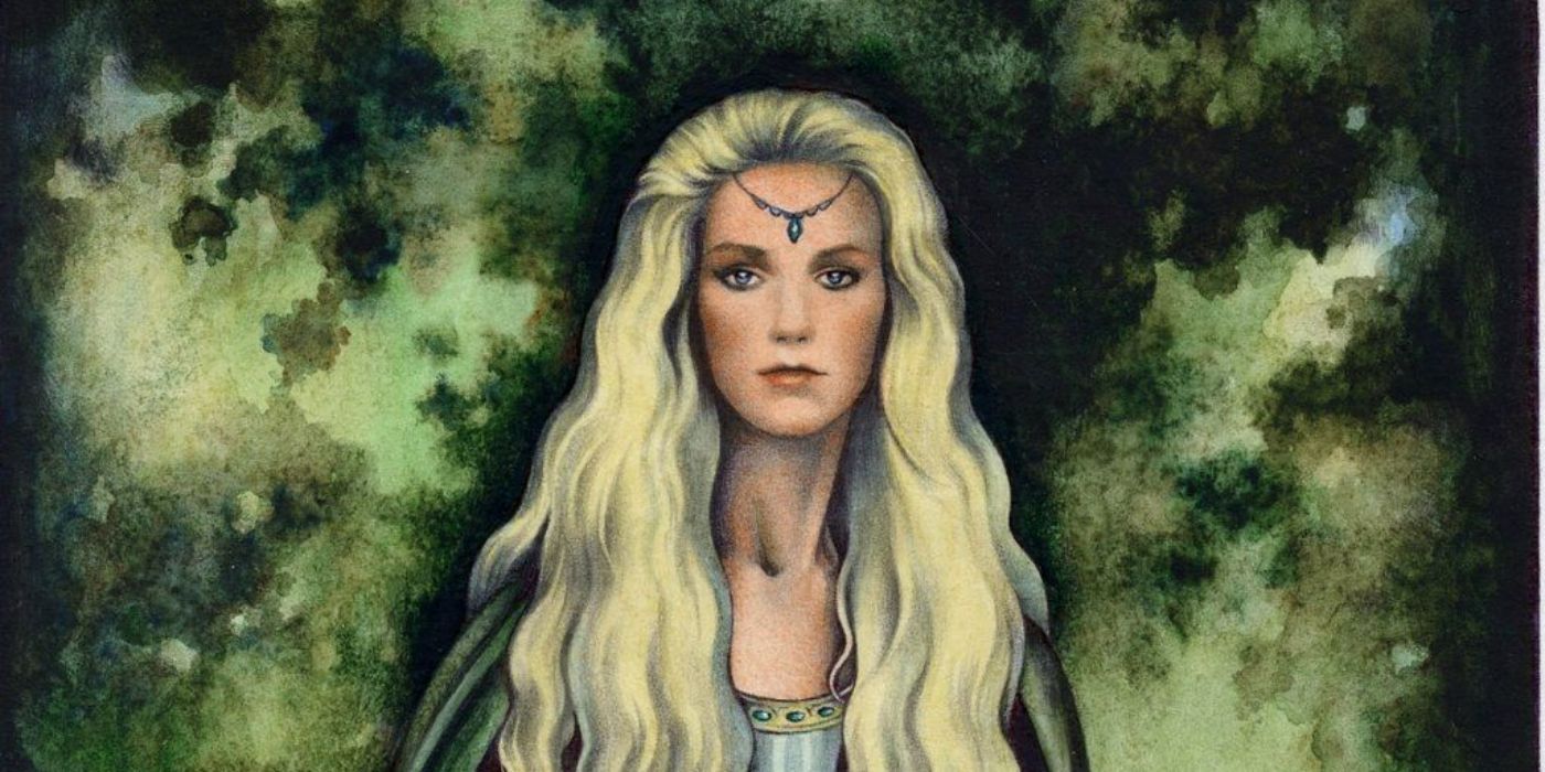 Fanart of Celebrian from The Lord of the Rings Franchise