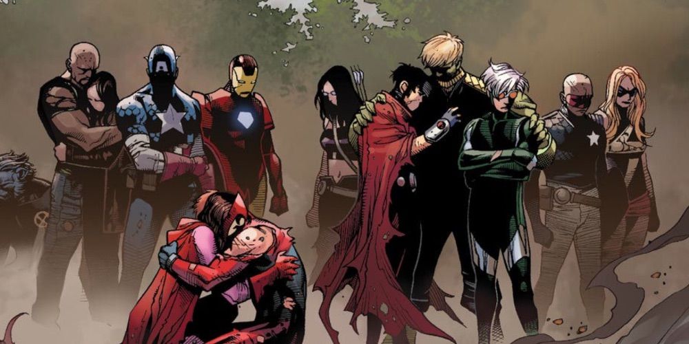 Avengers Children&rsquo;s Crusade, as the team mourns their lost members