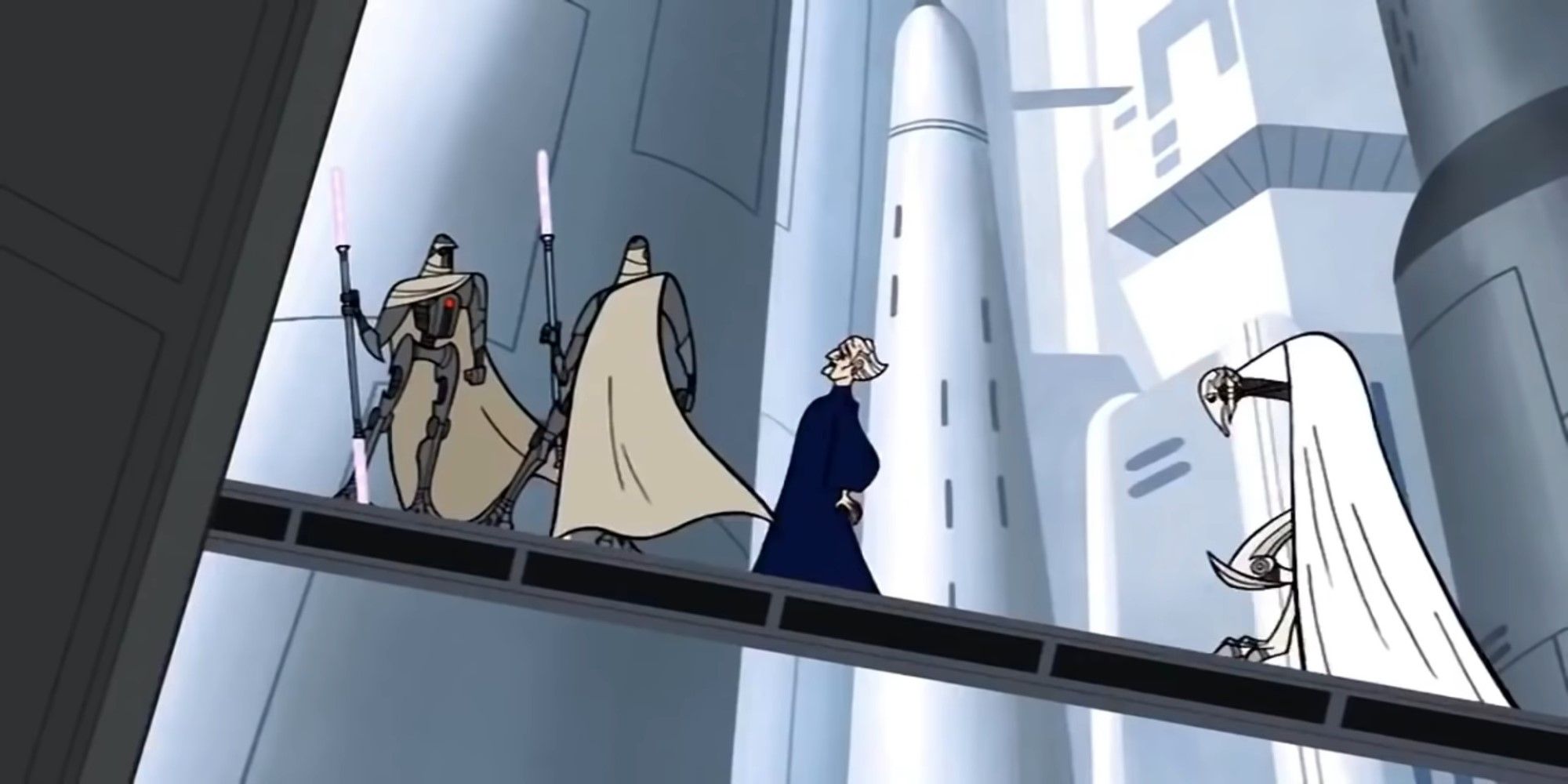Clone Wars Grievous Kidnapping Palpatine