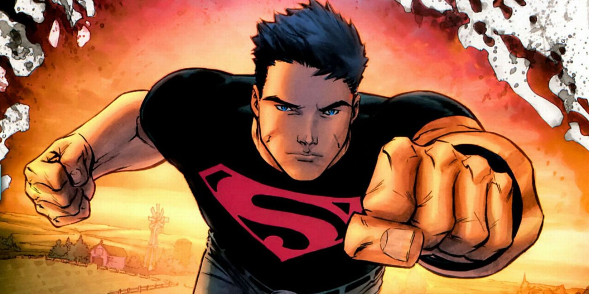 Conner Kent as Superboy in Smallville in DC comics