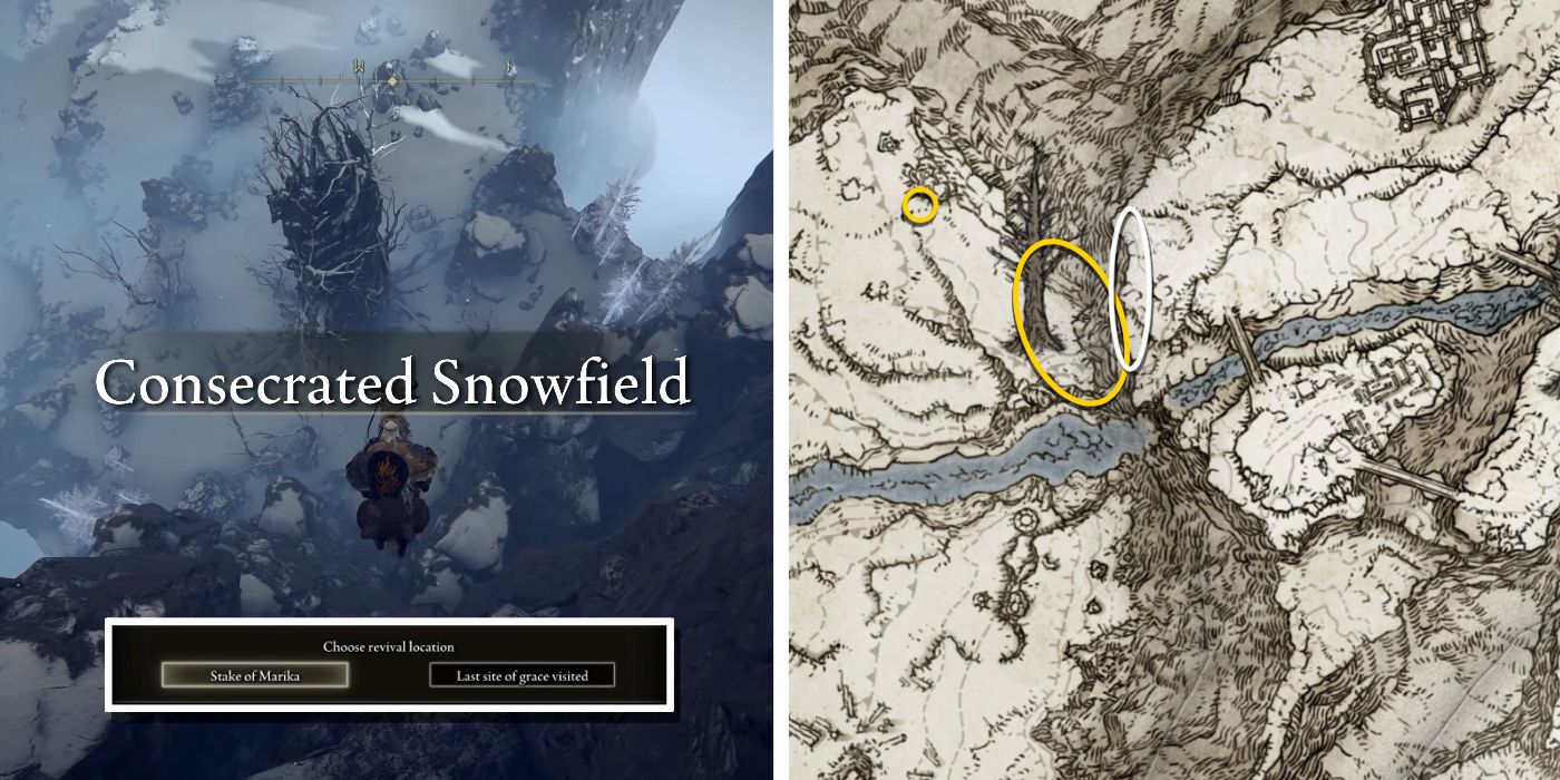Elden Ring How To Enter The Consecrated Snowfields Without The Secret