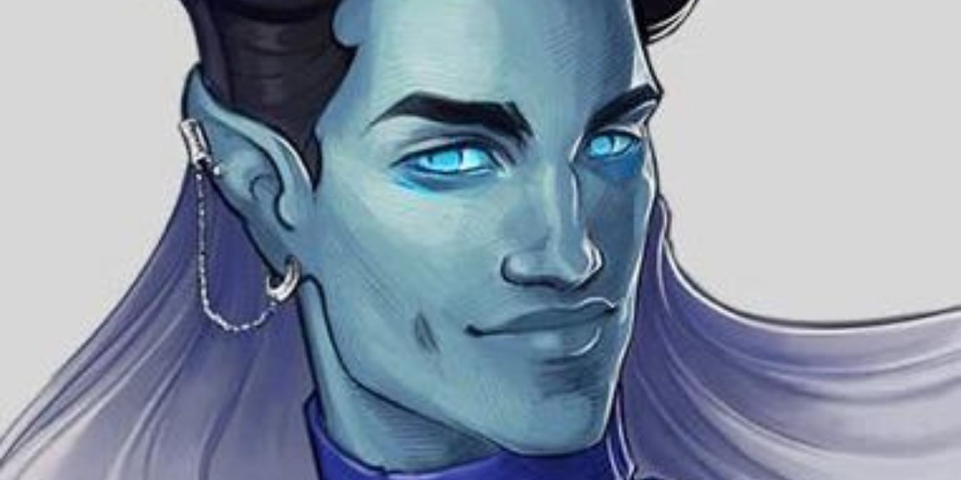 Retrato oficial de Dorian Storm sorrindo e olhando para a esquerda.