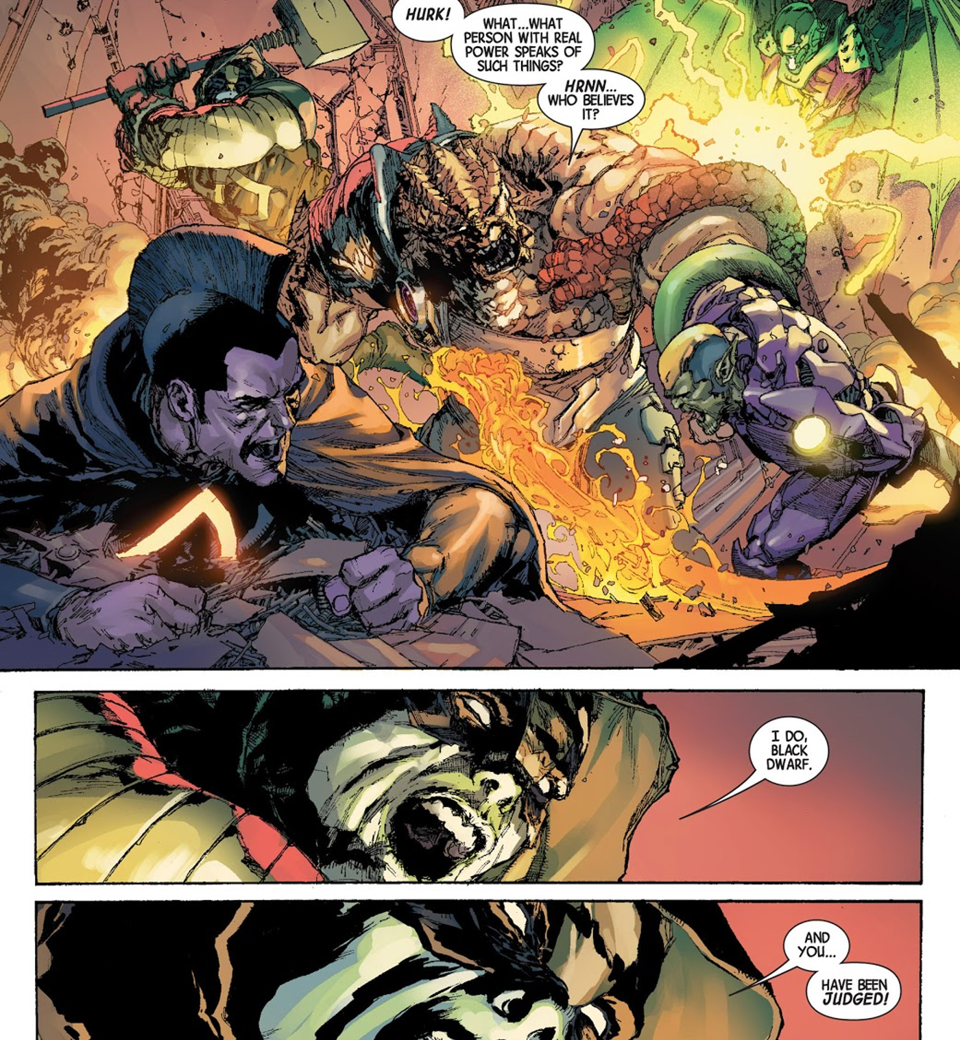 Cull obsidian black dward vs ronan the accuser marvel avengers