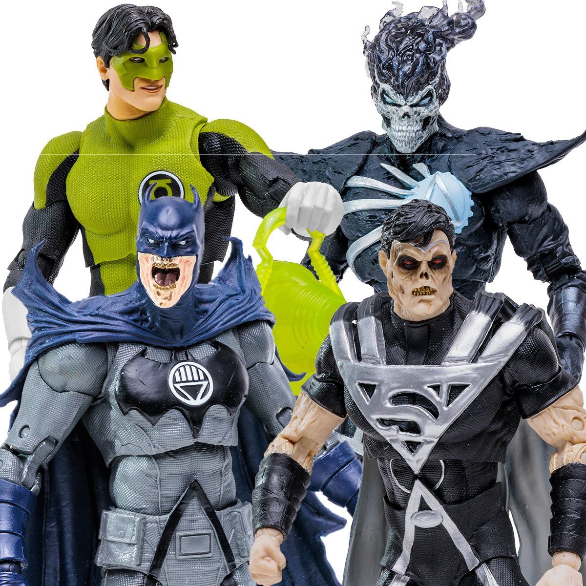 DC Build A Wave 8 Blackest Night 7 Inch Scale Action Figure Case of 6