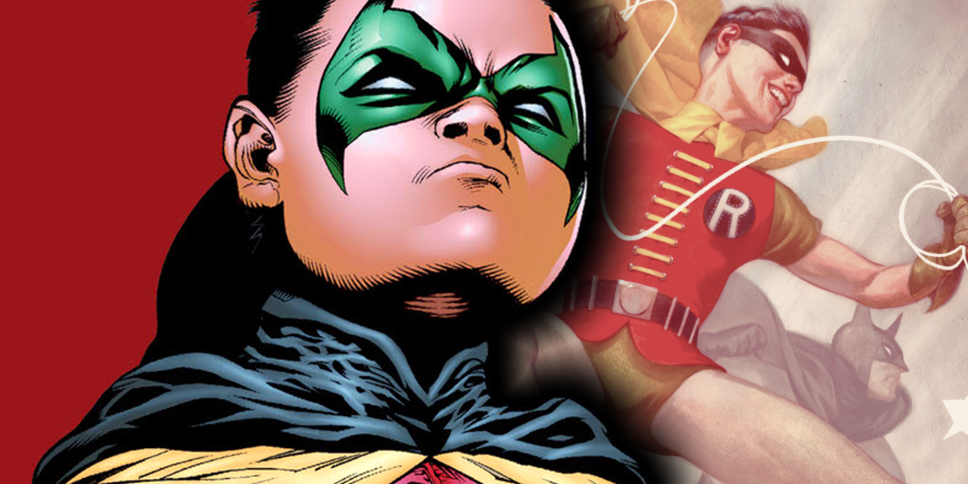 Every Version of Robin Reacts to Original Costume in Hilarious Fan Art