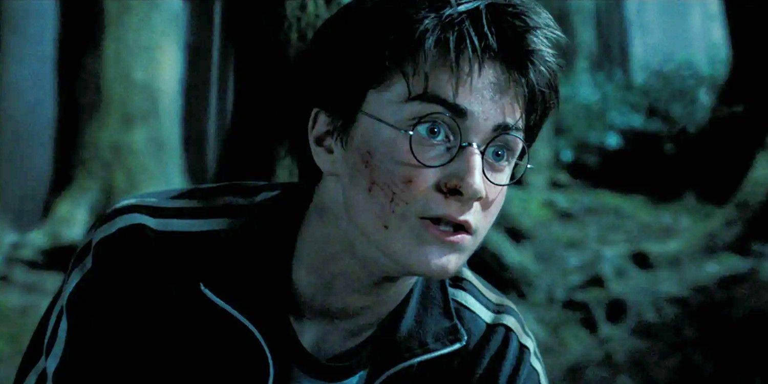 Daniel Radcliffe as Harry in Prisoner of Azkaban
