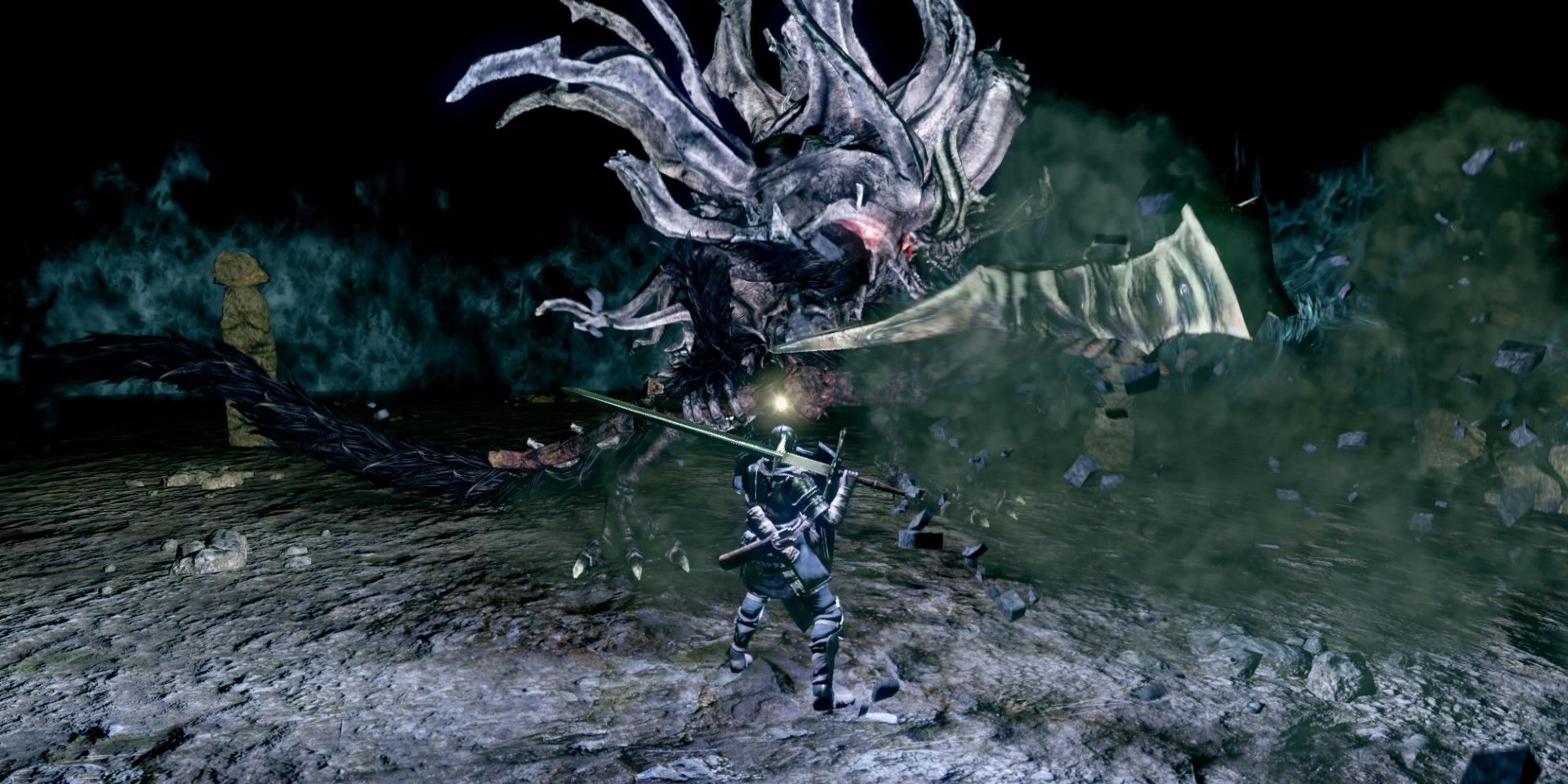 Manus from the video game Dark Souls.