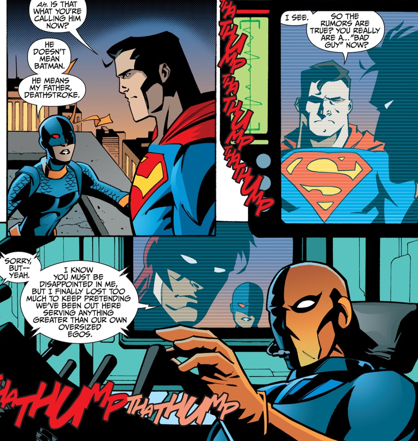 Deathstroke gadget superman