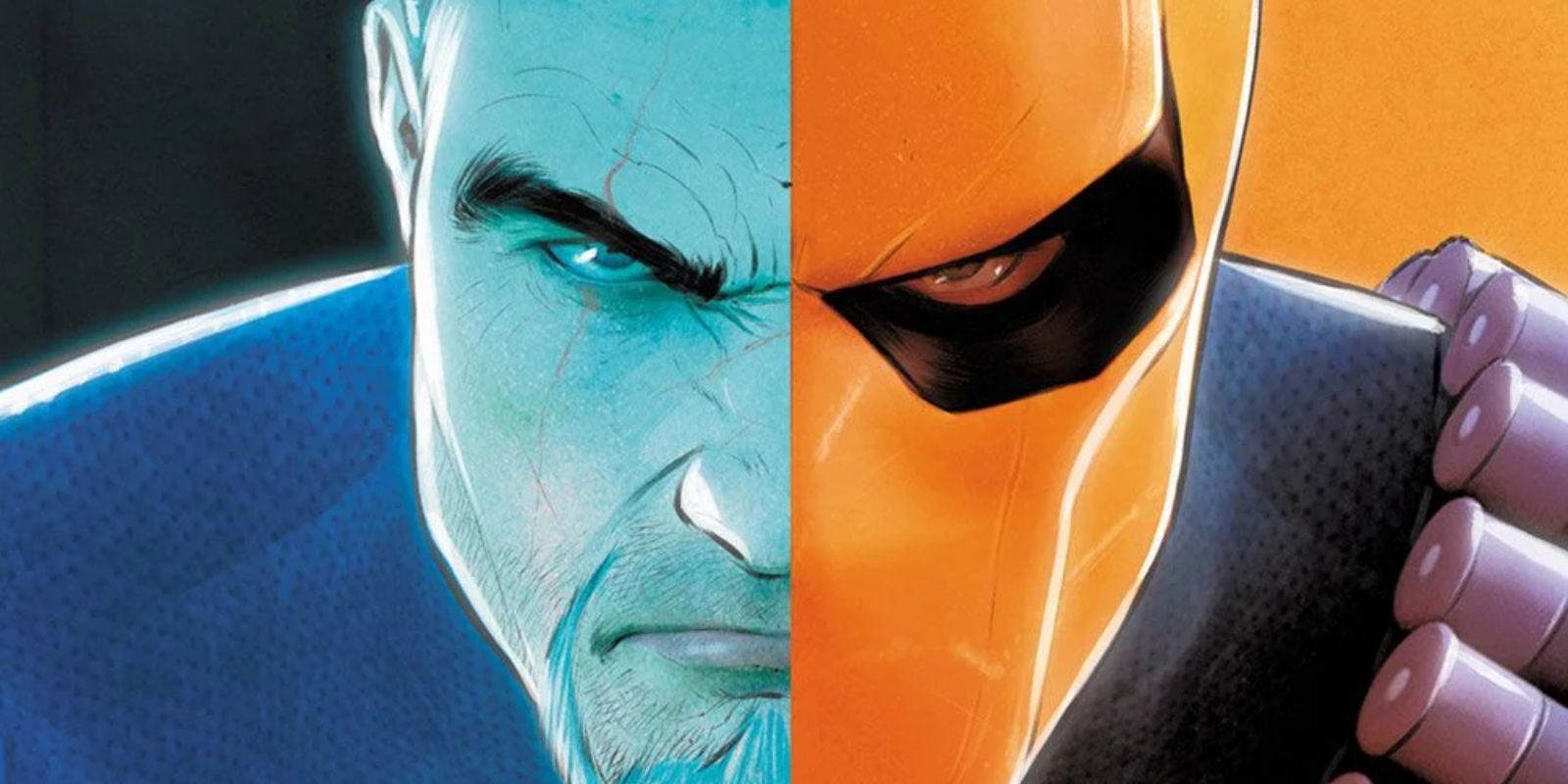 Deathstroke's mask gets a possible explanation.