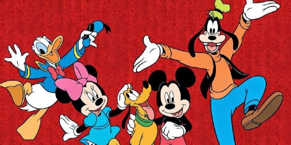 Disney&rsquo;s fab five characters with Mickey, Minnie, Donald, Goofy, and Pluto