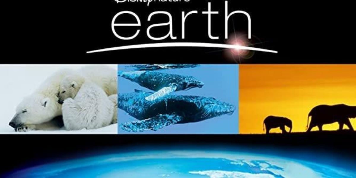 Disney Nature&rsquo;s Earth DVD picture with Polar Bears, Whales, and Elephants