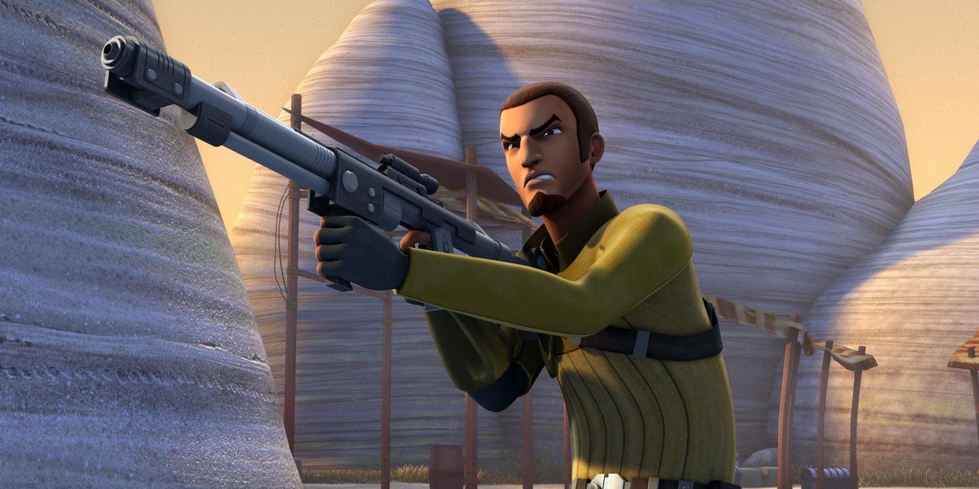 An image of a disruptor rifles from the Star Wars video games