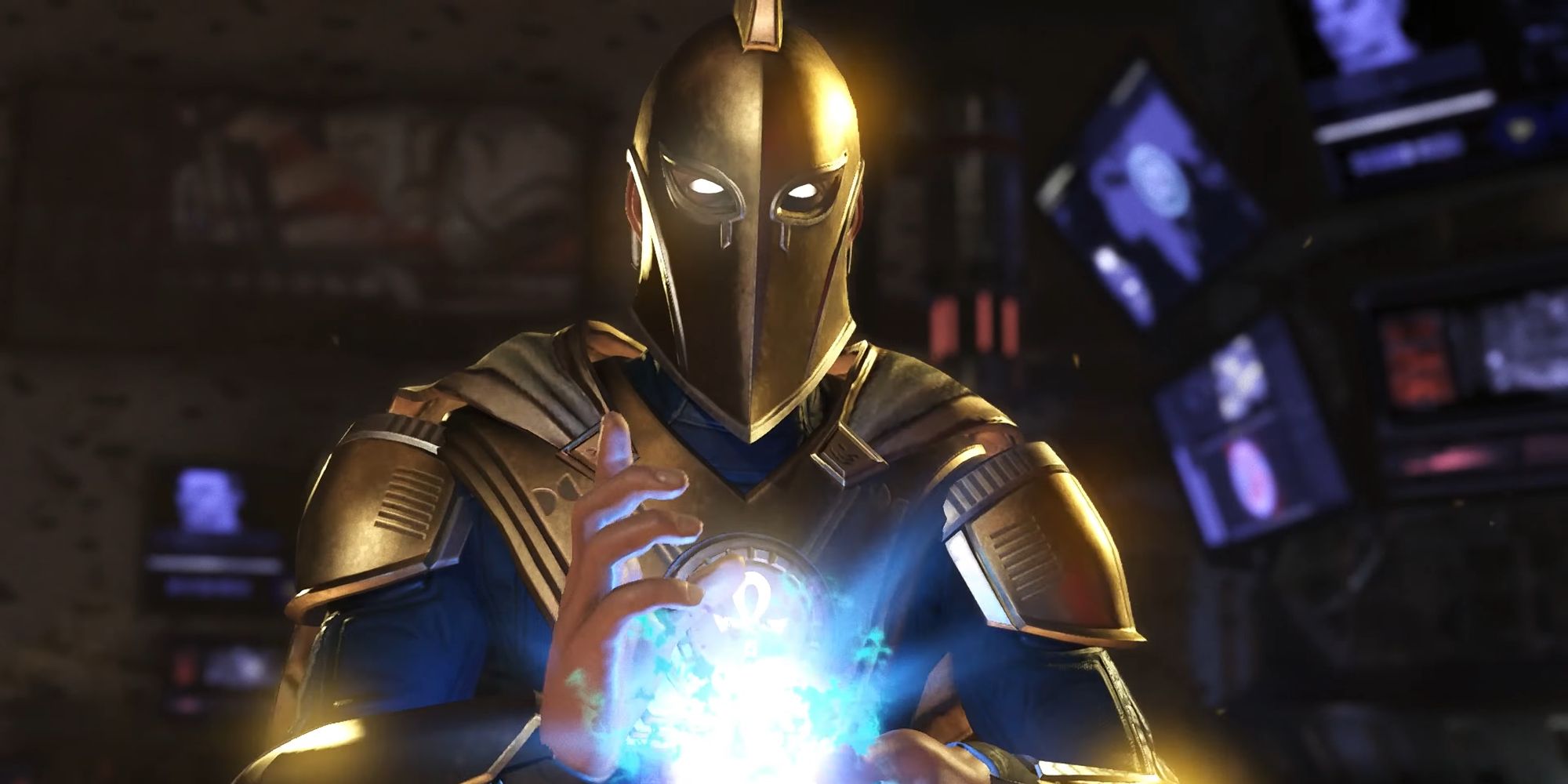 Doctor Fate casting a spell in Injustice 2