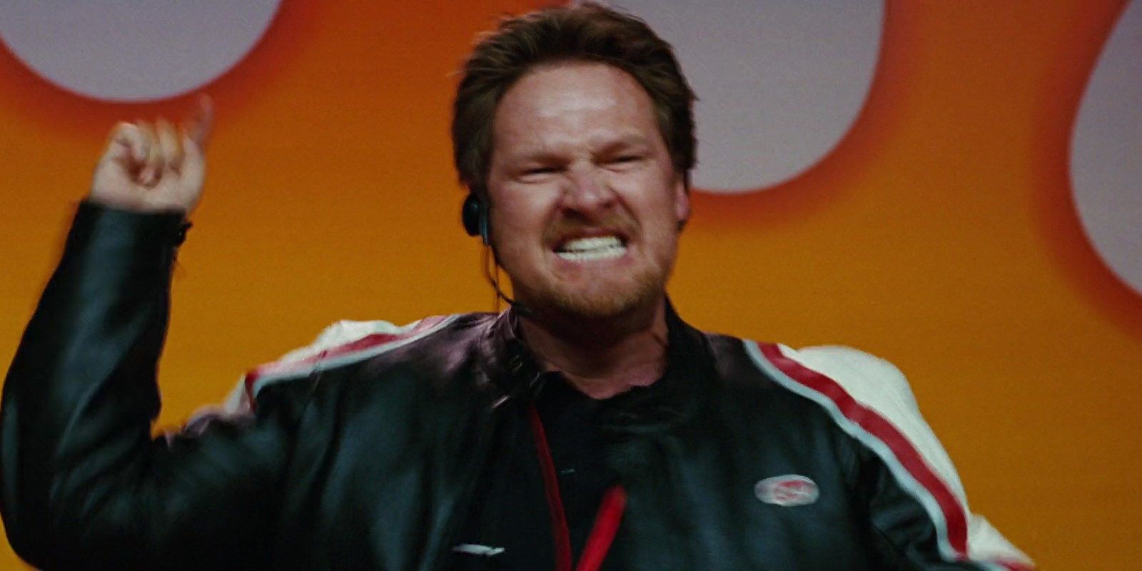 Donal Logue cheering on Nic Cage in Ghost Rider