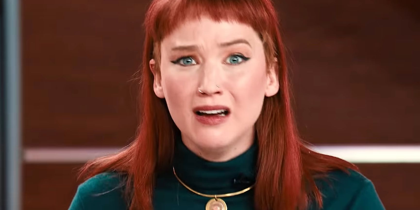 Dont Look Up Talk Show Scene Jennifer Lawrence