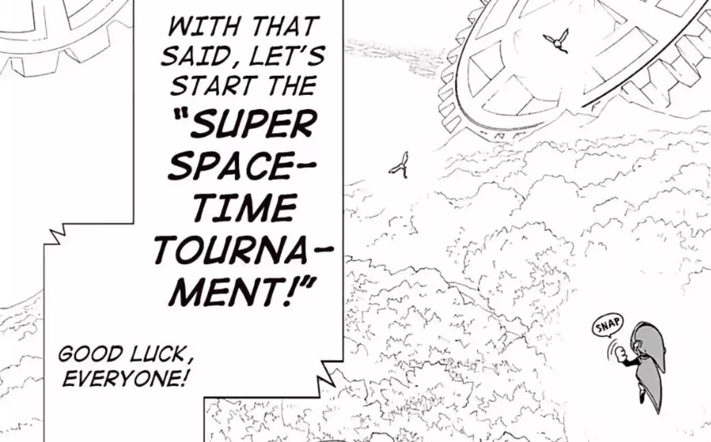 Dragon-Ball-Super-Space-Time-Race Manga