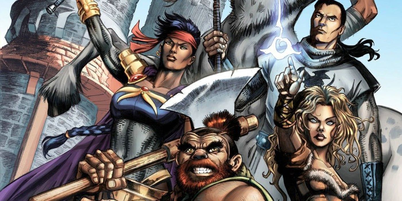 Dungeons And Dragons comics.