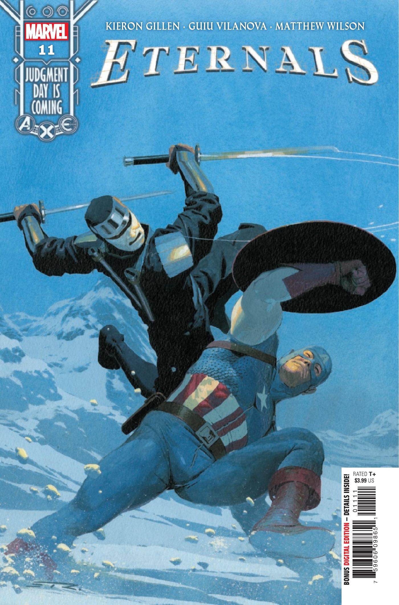 Captain America and Kingo fighting
