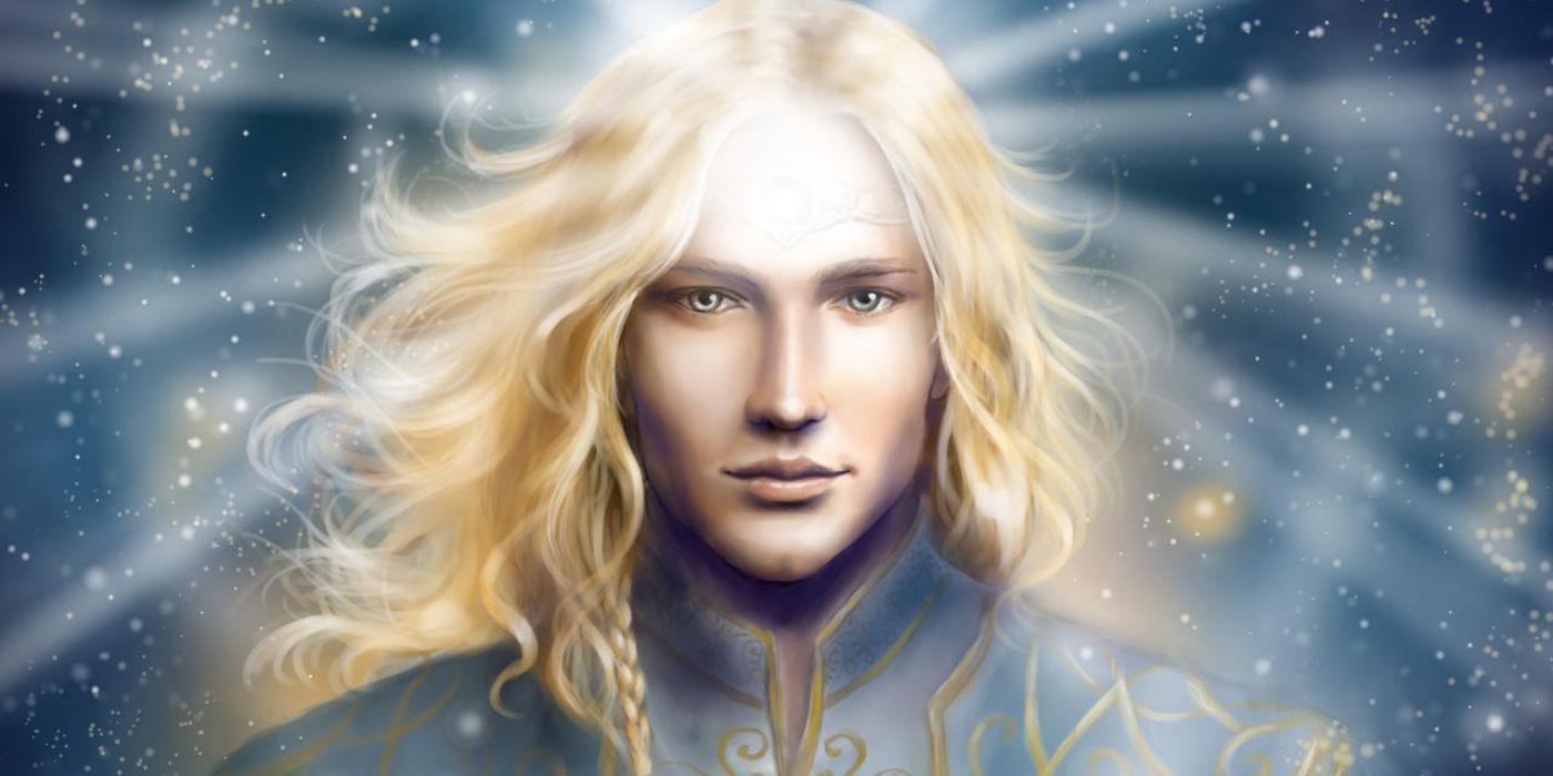 Fan art of the elf Earendil from The Lord of the Rings franchise. 