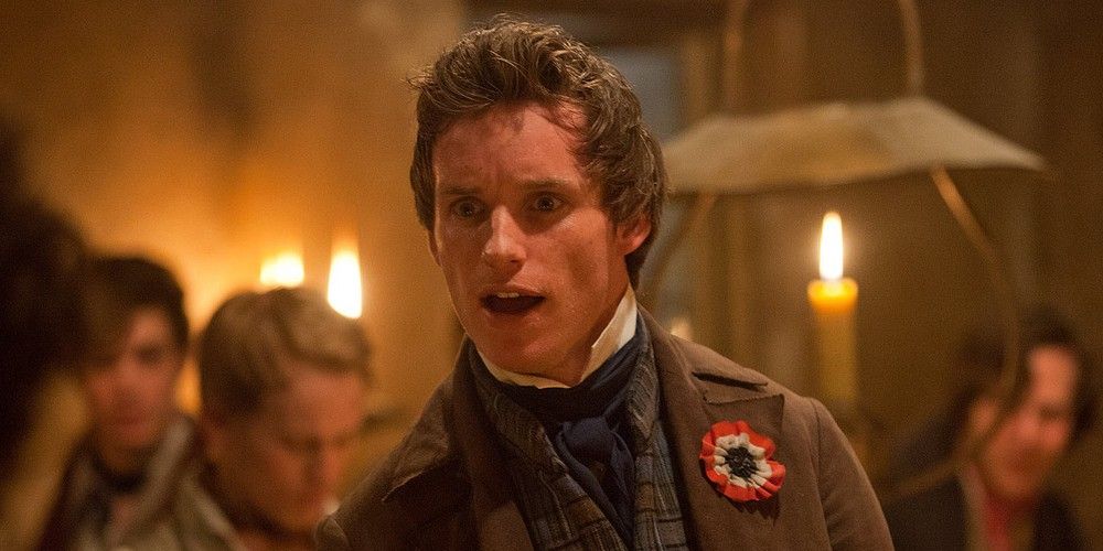 Eddie Redmayne in Les Miserables