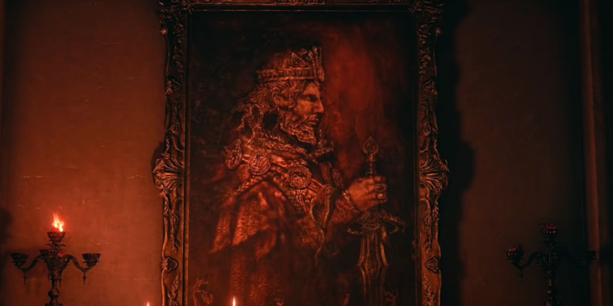 A portrait of Lord Rykard in Elden Ring