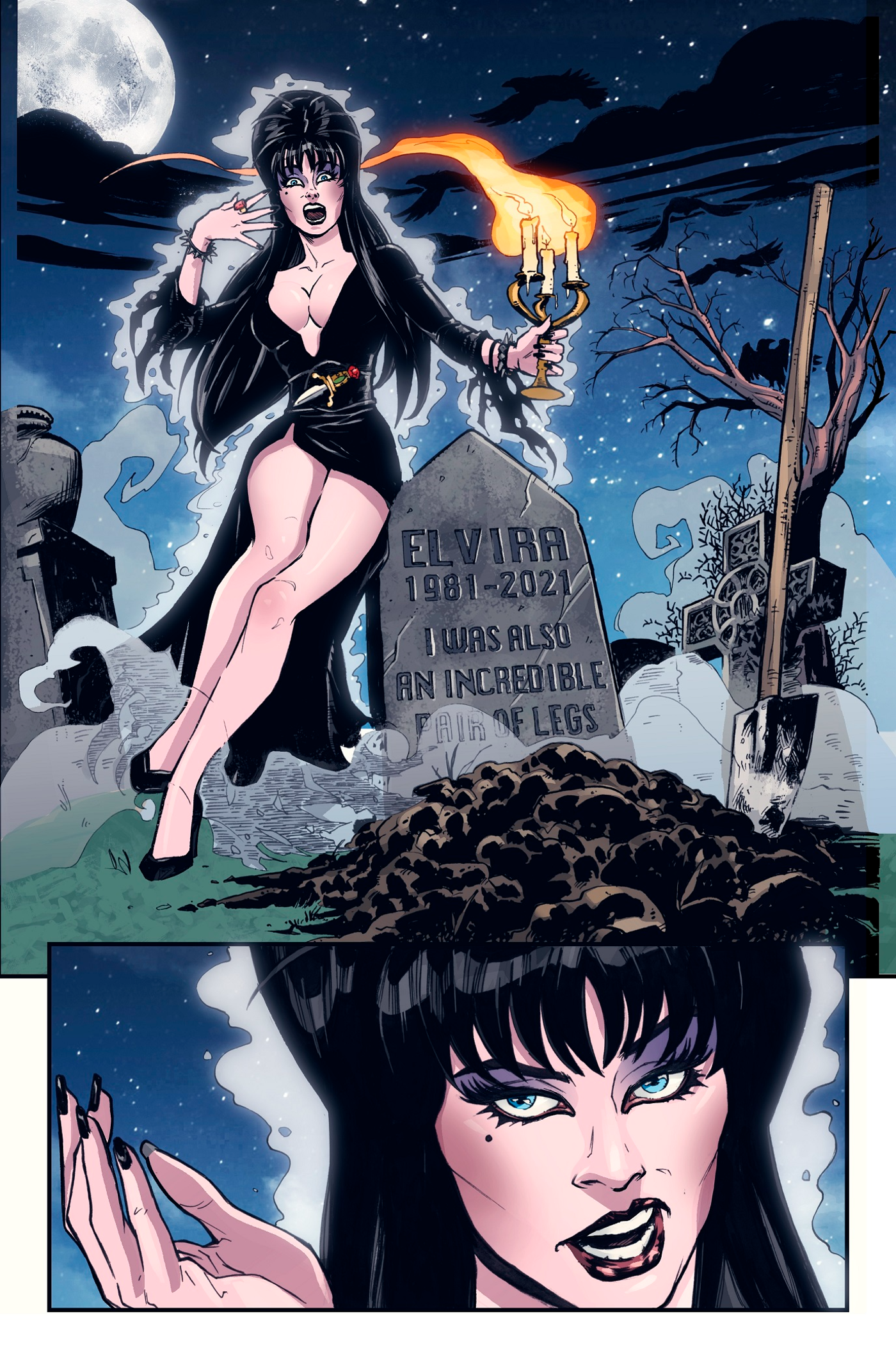 Elvira Death of Elvira Preview page 2 cassandra peterson interview