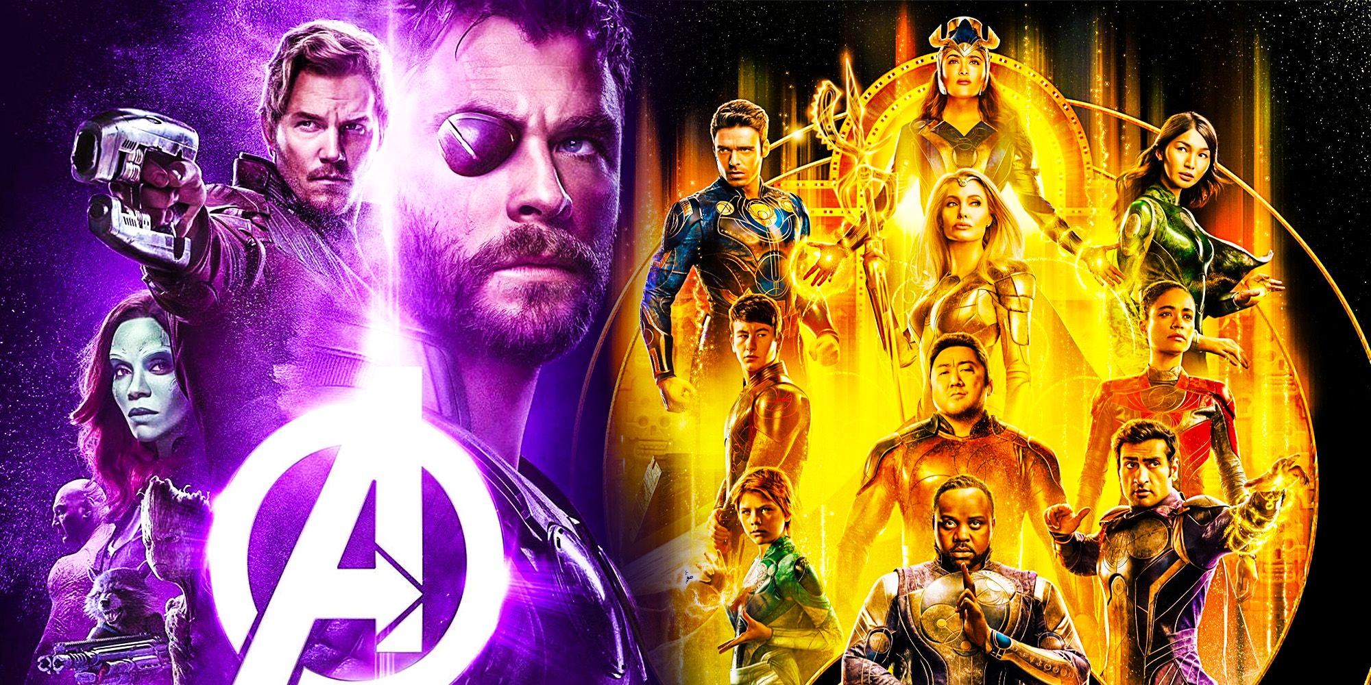 Eternals should not be Avengers in the MCU guardians of the galaxy