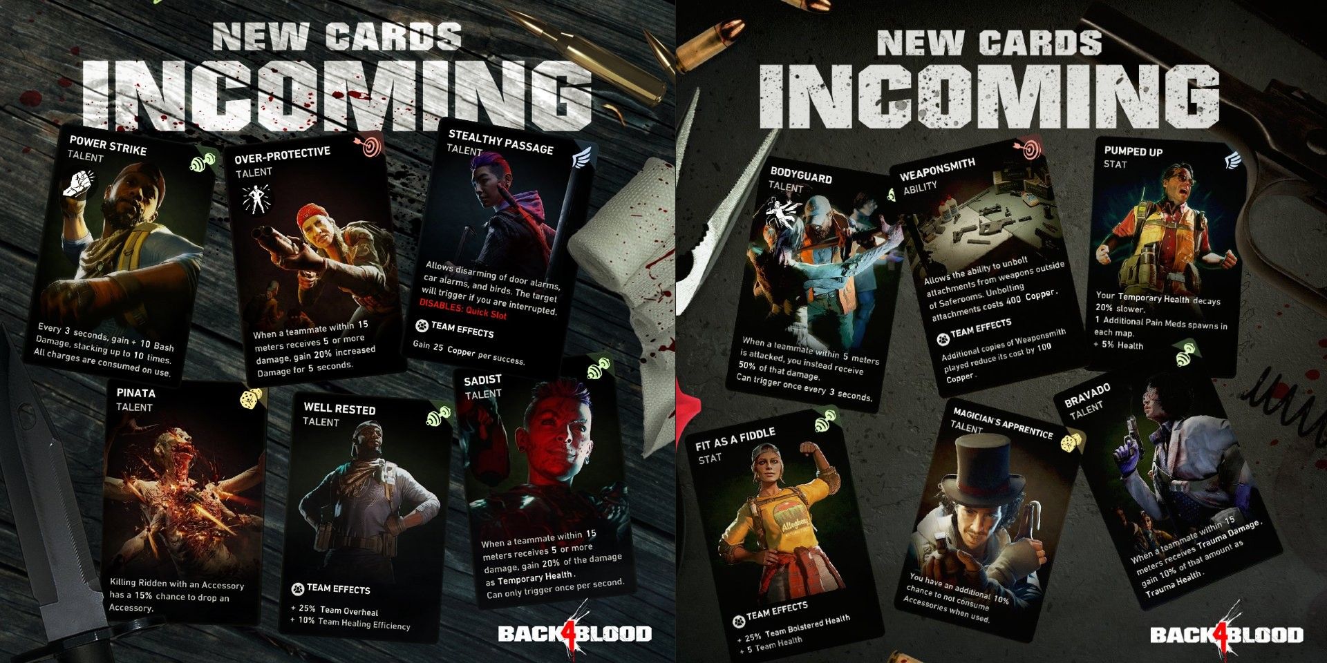 Every New Action Card In Back 4 Blood