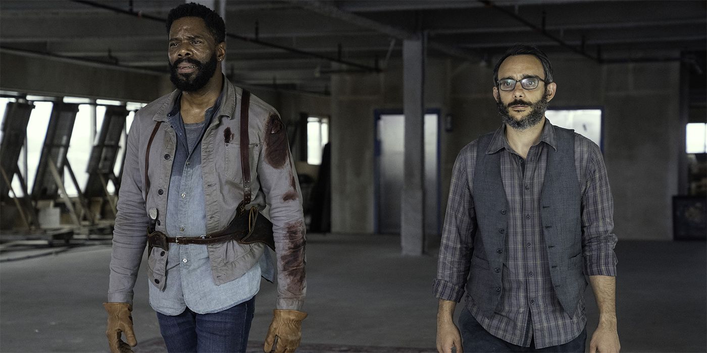 Colman Domingo and Omid Abtahi in Fear the Walking Dead season 7.