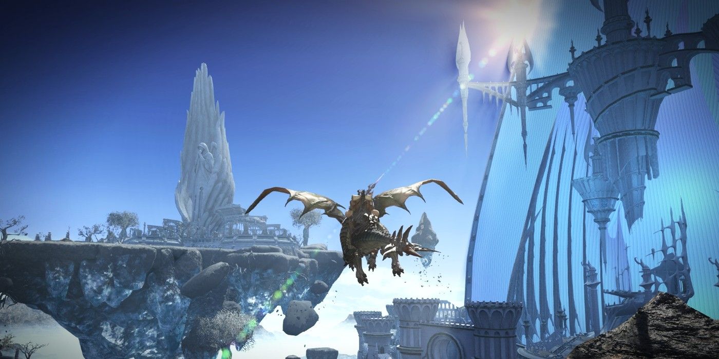 Final Fantasy XIV Heavensward Sky Shot
