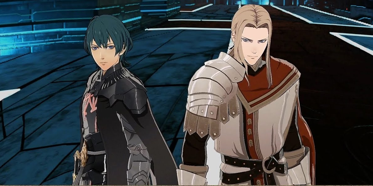 Byleth and Jeritza in Fire Emblem Three Houses