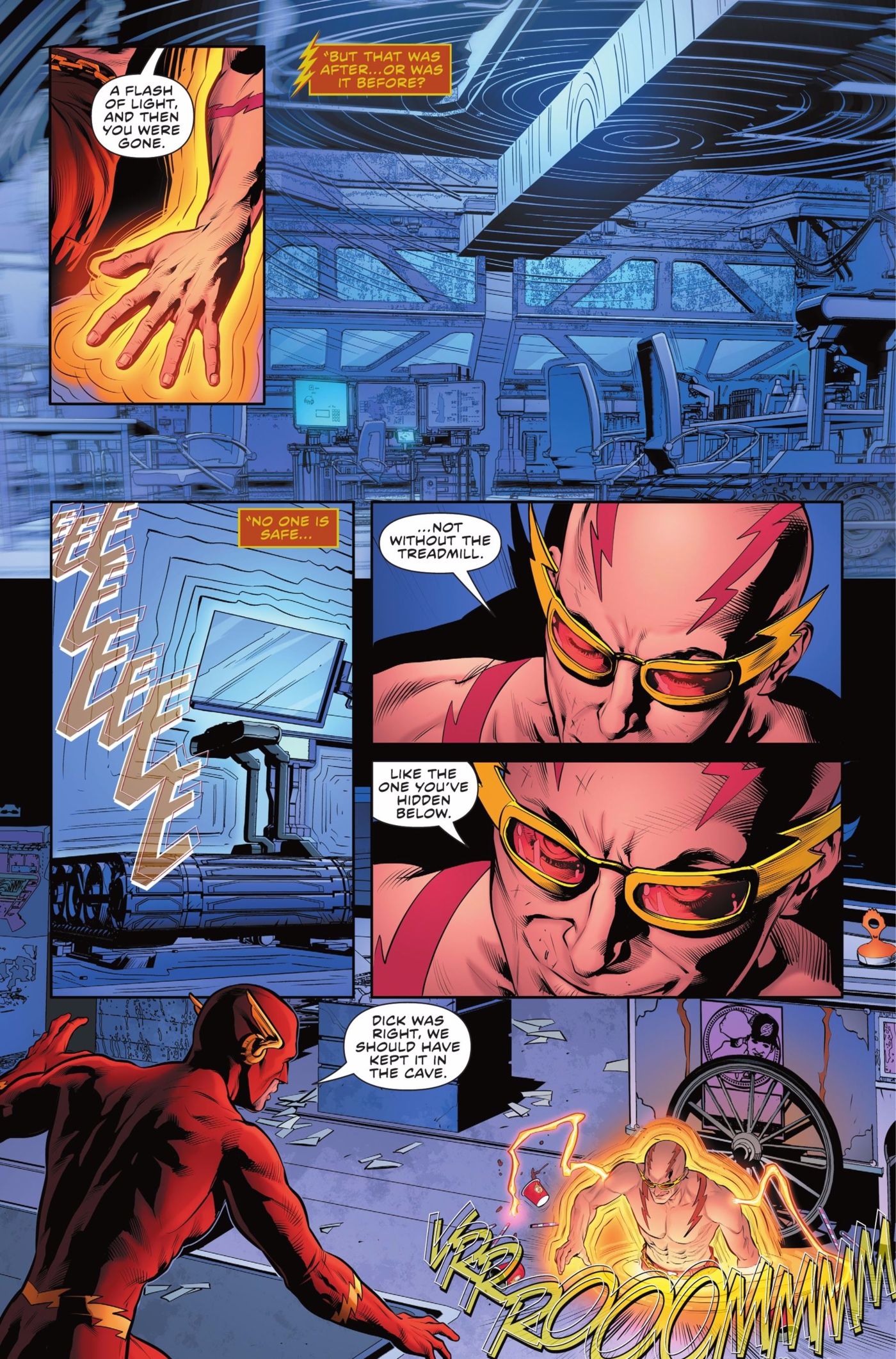 Flash basically has a sixth sense.