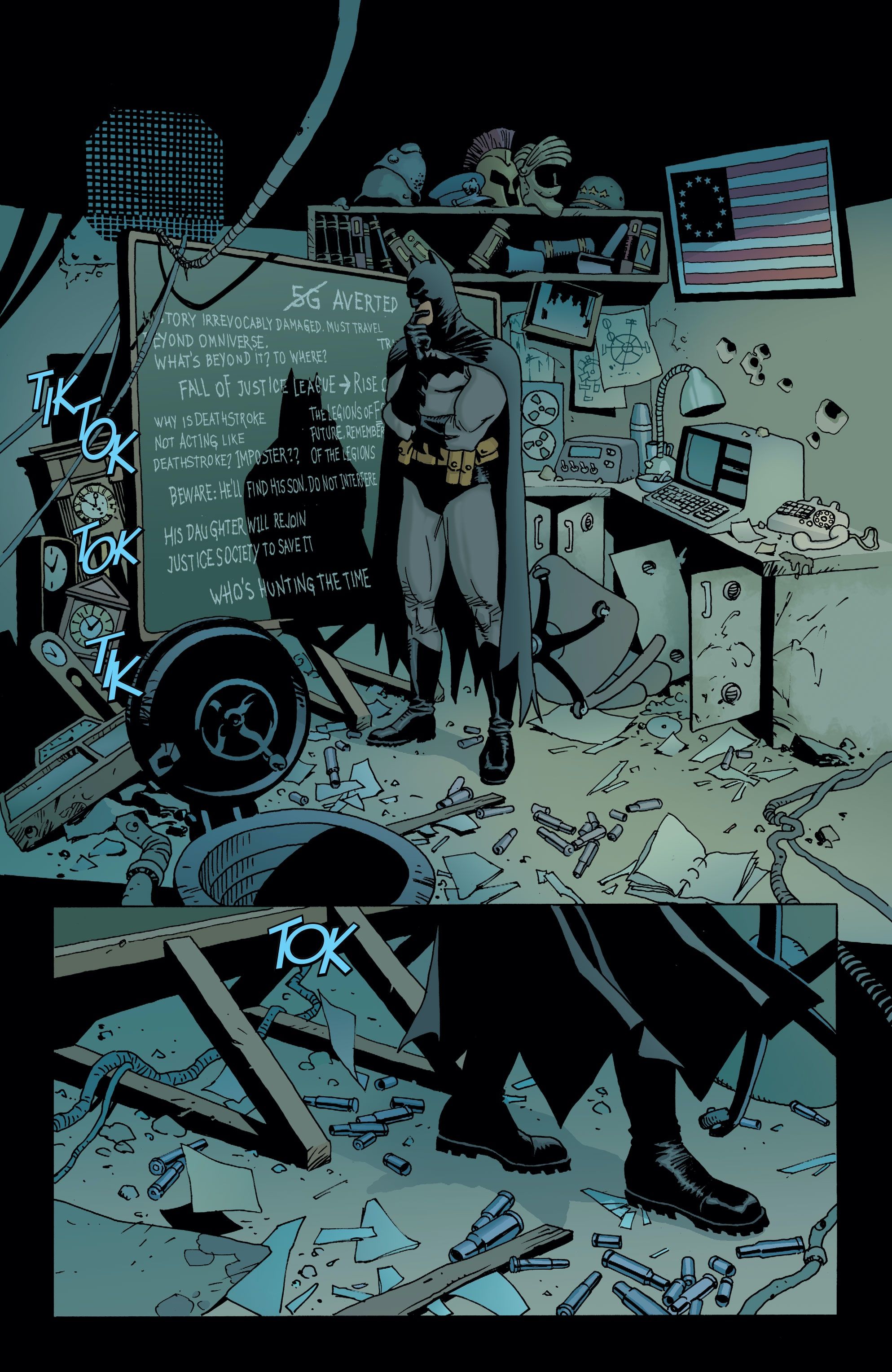 Batman investigates Rip Hunter