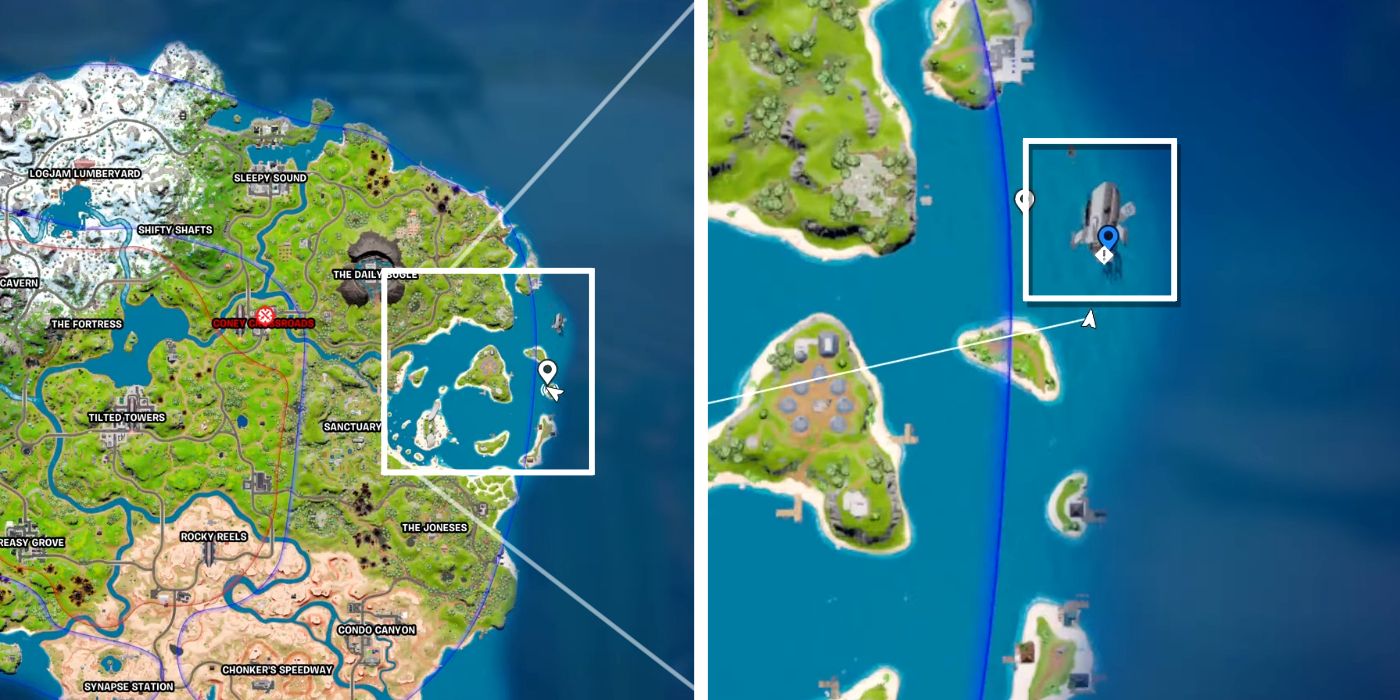Fortnite Data Drive from Daily Rubble Map Location
